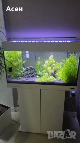 Аквариум Ferplast 125l комплект, снимка 2 - Аквариуми - 52799319