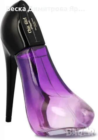 Дамски парфюм Chic Girl Purple BN Parfums, 100мл, снимка 2 - Дамски парфюми - 49654501