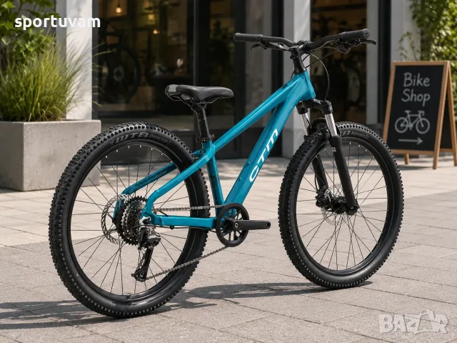 Нов планински велосипед CTM ZEPHYR JR 24 – Shimano 1x8, внос от Словакия, снимка 3 - Велосипеди - 55860828