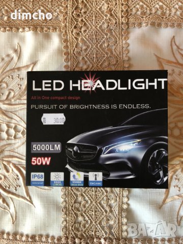 LED Диодни Крушки HB3, HB4, 9005, 9006