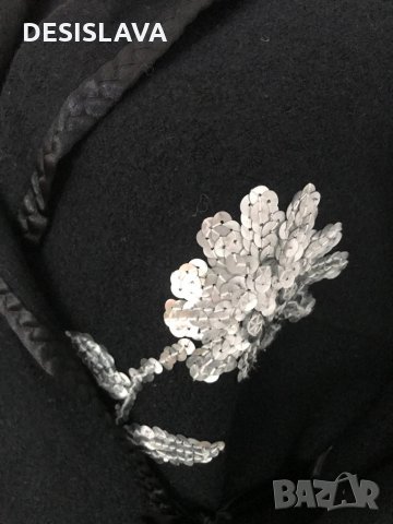 LISGAARD Вълнено дамско палто цвят мента L, черно М, снимка 6 - Палта, манта - 30950759