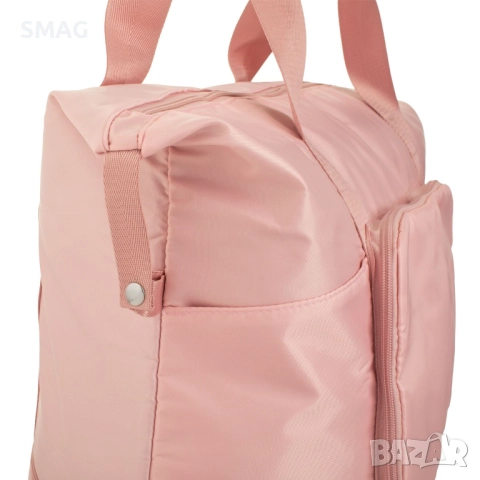 Сгъваема пътна чанта сак, розова с отделения, 42 л._1239402, снимка 6 - Сакове - 52277961