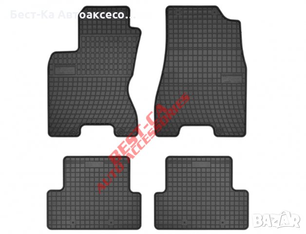 Висококачествени гумени стелки FROGUM Nissan X-Trail II 2008-2013