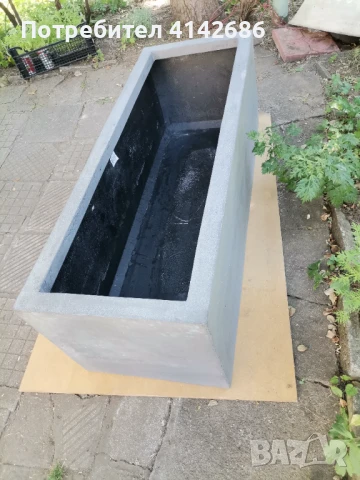 Дизайнерска саксия JUMBO JORT сива, снимка 5 - Саксии и кашпи - 50806750