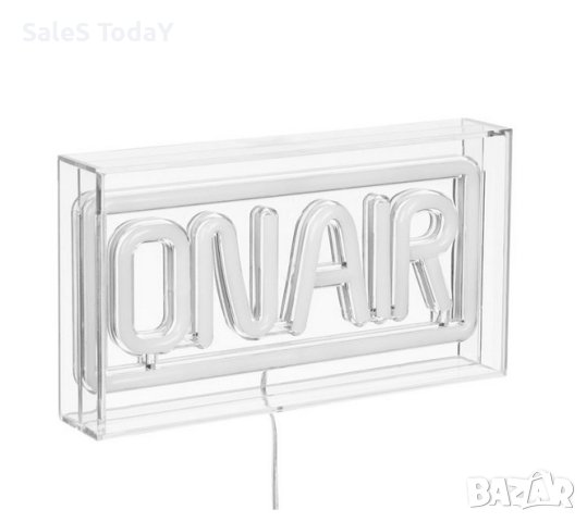 Светеща табела, Панeл LED, Неонова лампа, Многоцветен, ON AIR, 23x12.7см, снимка 2 - Други - 42626156