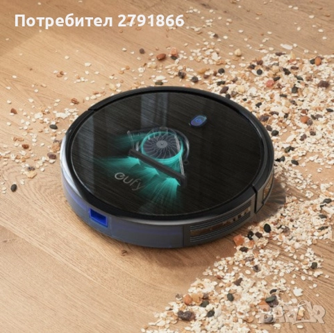 Прахосмукачка робот Eufy BoostIQ RoboVac 11S,супер тънка,1300Pa силно засмукване,тиха,чисто нова