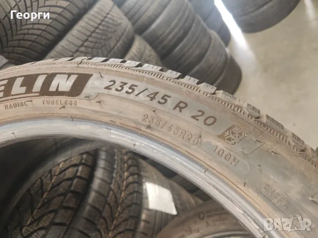 4бр.зимни гуми 235/45/20 Michelin, снимка 6 - Гуми и джанти - 56154075