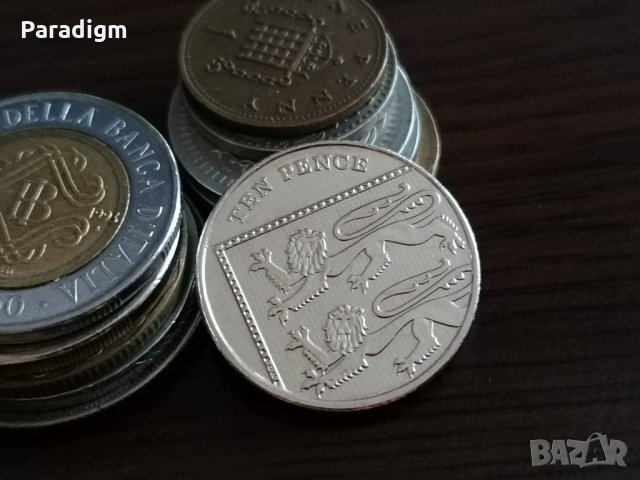 Монета - Великобритания - 10 пенса | 2014г., снимка 1 - Нумизматика и бонистика - 35203807