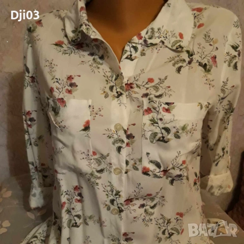 Бяла Риза с джобове, снимка 7 - Ризи - 54347932