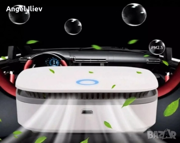 Преносим мини пречиствател за въздух, снимка 4 - Друга електроника - 52489938