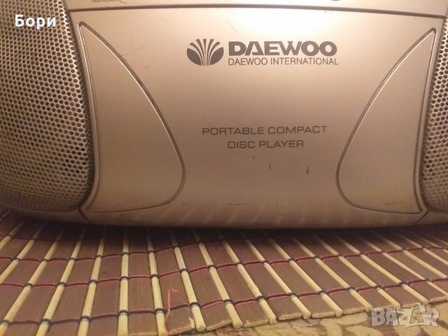 DAEWOO МР-3 CD/Радио/касетофон, снимка 6 - Радиокасетофони, транзистори - 29445427