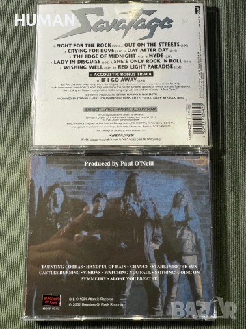 Doro - Savatage - Warlock , снимка 13 - CD дискове - 54156828