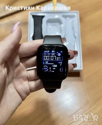 Спортен смарт часовник с двойна каишка W26 PRO MAX и подарък слушалки, снимка 5 - Смарт часовници - 47768102