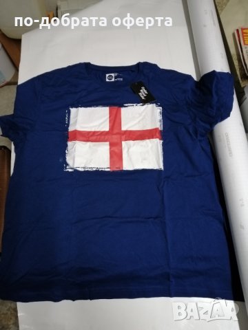 Тениска с английското знаме, снимка 3 - Тениски - 32102902