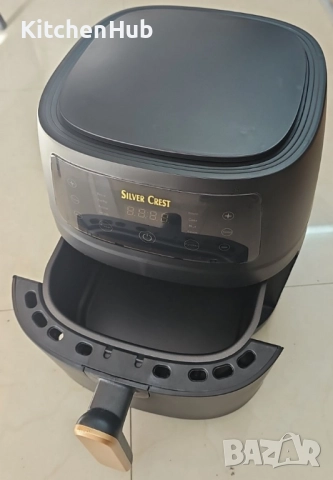 Уред за готвене с горещ въздух Silver Love S-18, 8 литра, 2400W - ПРОМОЦИЯ, снимка 7 - Фритюрници - 52120625