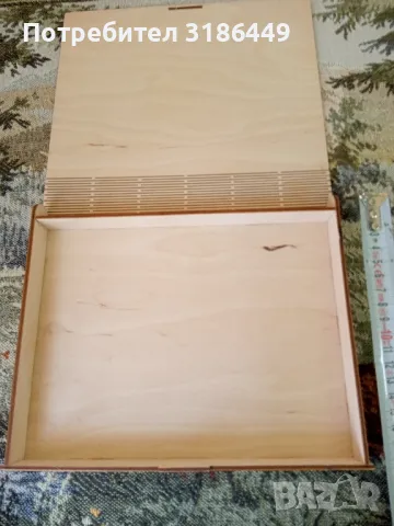 Дървена кутия , снимка 6 - Декорация за дома - 48075460