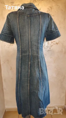 Дънкова рокля S размер- 20 лв!, снимка 4 - Рокли - 49774996