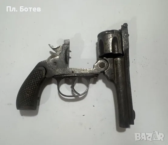 Стар револевер, пистолет, снимка 2 - Антикварни и старинни предмети - 55997109