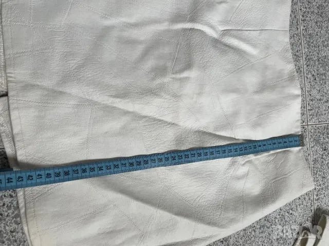 Бял кожен костюм, снимка 6 - Костюми - 46988815