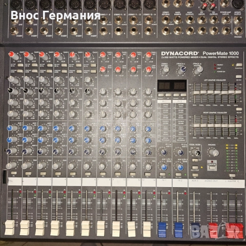 Динакорд Пауармат 1000-1, снимка 4 - Ресийвъри, усилватели, смесителни пултове - 52143320