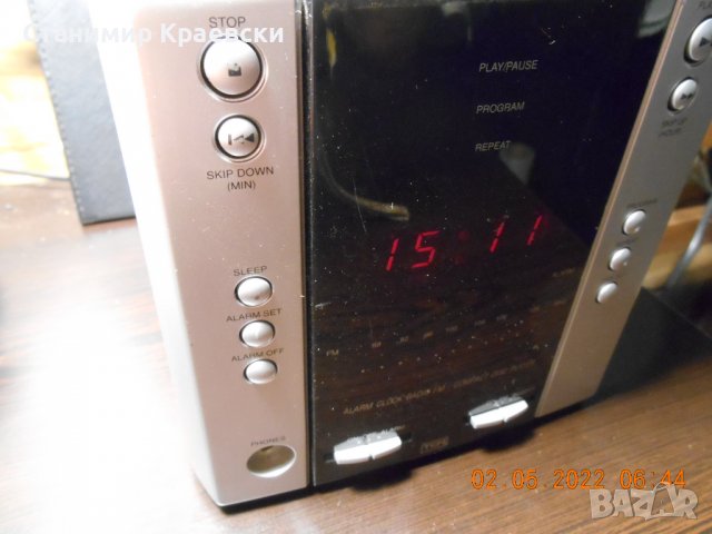 TCM 95868 CD radio clock alarm, снимка 5 - Други - 36665995