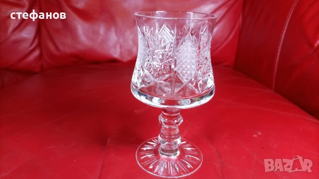 Кристални чаши, Ропотамо, за алкохол, 5 бр, снимка 6 - Чаши - 51332006