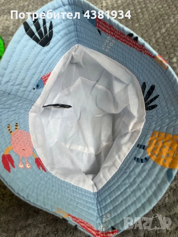 Бебешки летни шапки 6-12месеца, снимка 5 - Бебешки шапки - 53081762