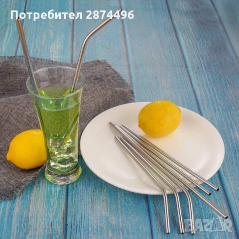 3000 Стоманени сламки в комплект от 4 или 12 броя, снимка 18 - Други стоки за дома - 35356995