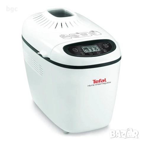  НОВА Хлебопекарна Tefal Home Bread Baguette PF610138, 1500 гр, 16 програми, Бяла 24 МЕСЕЦА ГАРАНЦИЯ