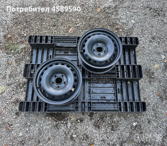 2бр.Оригинални джанти 15цола 5x108 за пикапи Renault Kangoo,Mercedes Citan,Nissan NV250