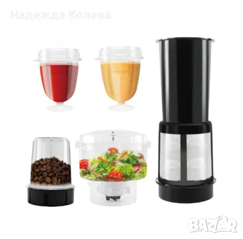 Професионален блендер, 6 в 1, снимка 6 - Блендери - 49854382