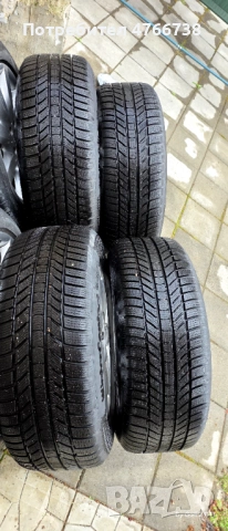 R 18 с гуми 255 55  Континентал зимни, снимка 3 - Гуми и джанти - 54015428