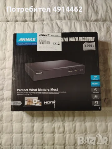 ЧИСТО НОВ Дигитален Видеорекордер ANNKE DT81GB DVR (8-канален)