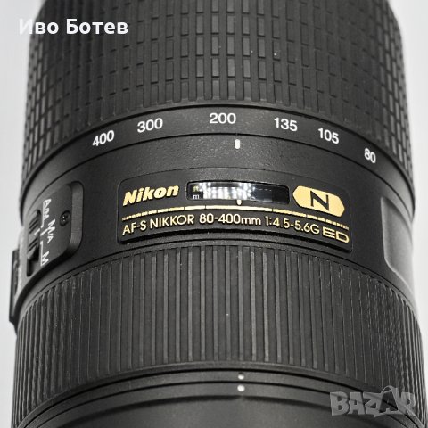 Много запазен обектив Nikon AF-S 80-400mm f/4.5-5.6G ED VR, снимка 7 - Обективи и филтри - 37052605