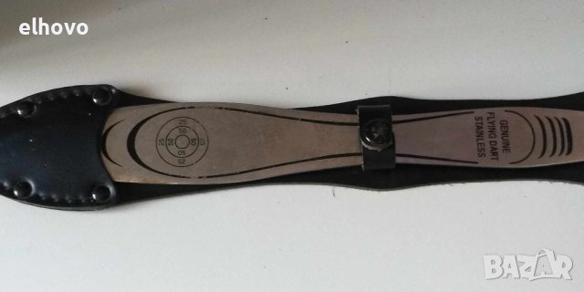 Нож за хвърляне от неръждаема стомна Linder, снимка 5 - Ножове - 44322195