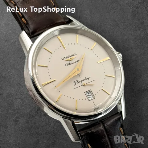 Longines Flagship Heritage Automatic Мъжки часовник , снимка 3 - Мъжки - 56513380