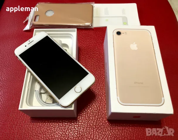 Apple iPhone 7 128Gb gold Фабрично отключен, снимка 3 - Apple iPhone - 49575181