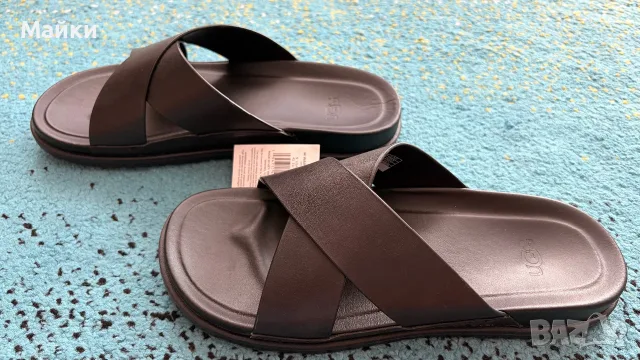 Мъжки чехли UGG , 42 размер, снимка 3 - Мъжки чехли - 56478072