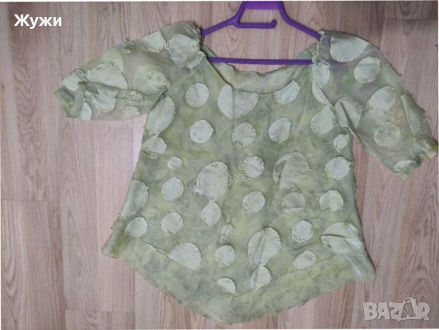 Страхотна дамска блуза Л размер , снимка 9 - Блузи с дълъг ръкав и пуловери - 36862464