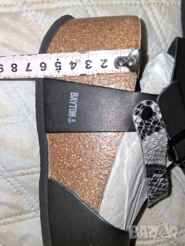 н.38 Дамски сандали Bayton, снимка 6 - Сандали - 51058504