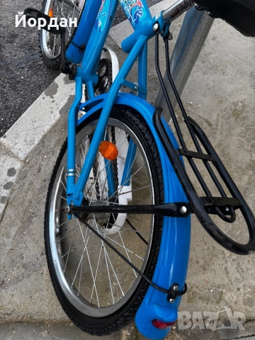 Синьо детско колело Hip-Hop 20", снимка 3 - Велосипеди - 52877965