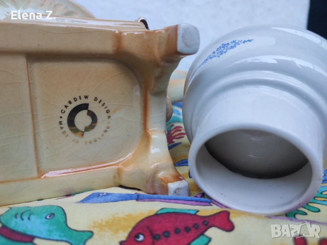 Голям винтидж чайник Paul Cardew - викториански умивалник, снимка 16 - Колекции - 52344653