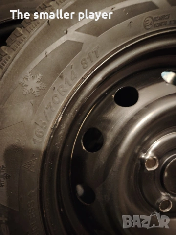 Зимни гуми с джанти за Тойота Ярис, снимка 5 - Гуми и джанти - 54091206