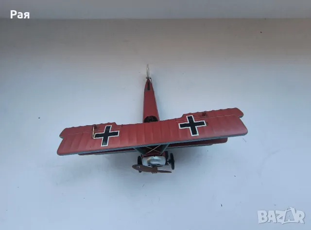 метален самолет fok DR1425, снимка 4 - Колекции - 49968542