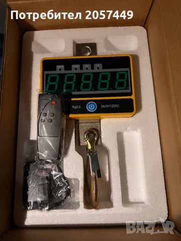 Кранова везна/кантар с кука и дистанционно, снимка 7 - Друга електроника - 52591787