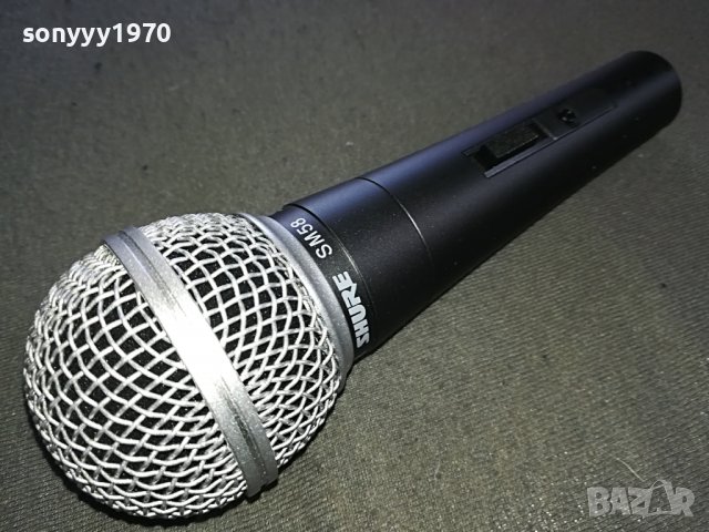 shure sm 58 profi mic 1205221056, снимка 6 - Микрофони - 36735954