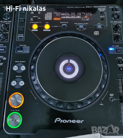 Dj player CD плейър PIONEER CDJ-1000 mk II, снимка 2 - Ресийвъри, усилватели, смесителни пултове - 44792172