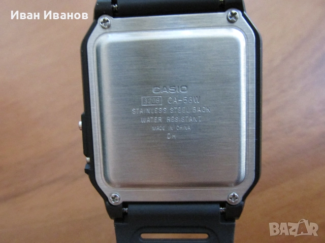 Casio CA-53W Calculator Касио с калкулатор, снимка 12 - Мъжки - 51799518