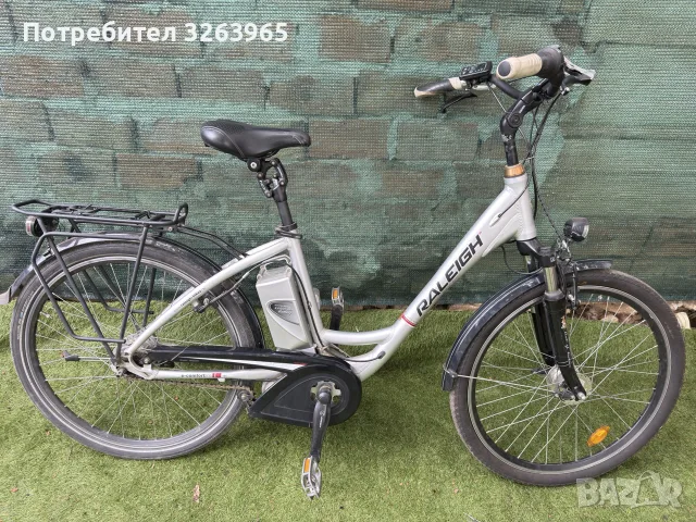 Ел.велосипед Raleigh 26"гуми, снимка 2 - Велосипеди - 56546722