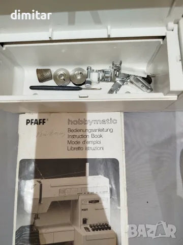 Метална шевна машина PFAFF hobby matic 907 , снимка 6 - Шевни машини - 55889822